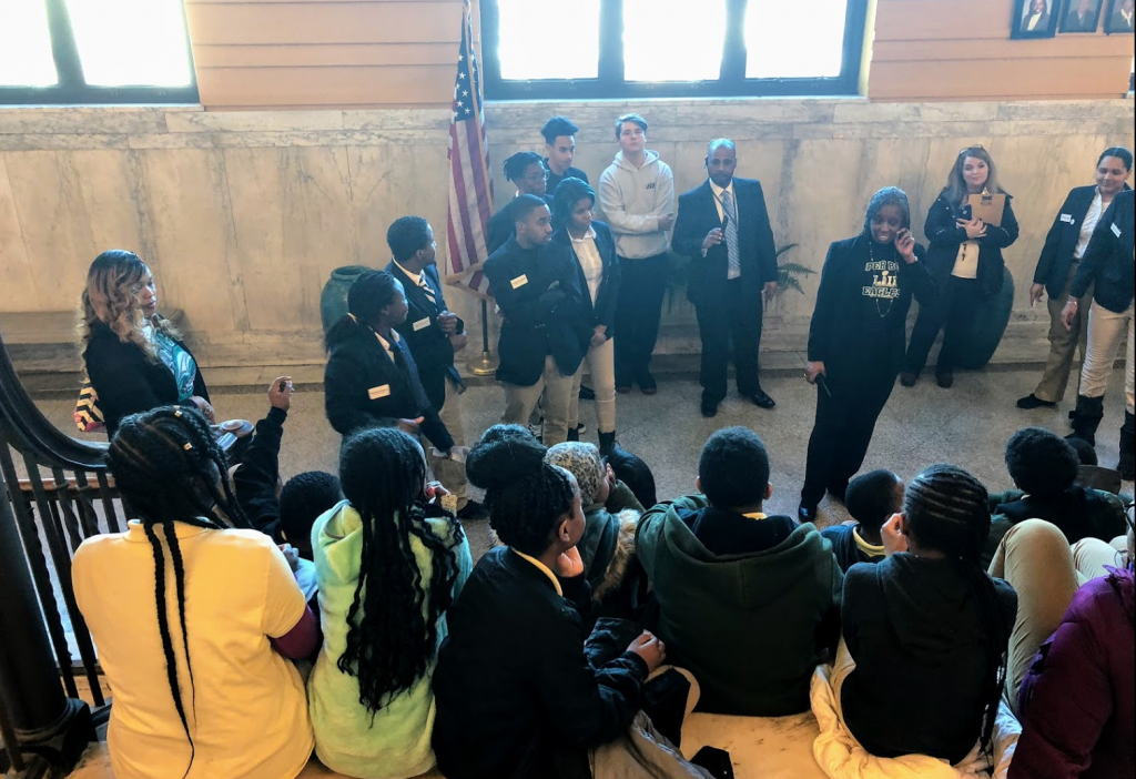Ambassadors Host Overbrook Elementary Students Academies at Roxborough
