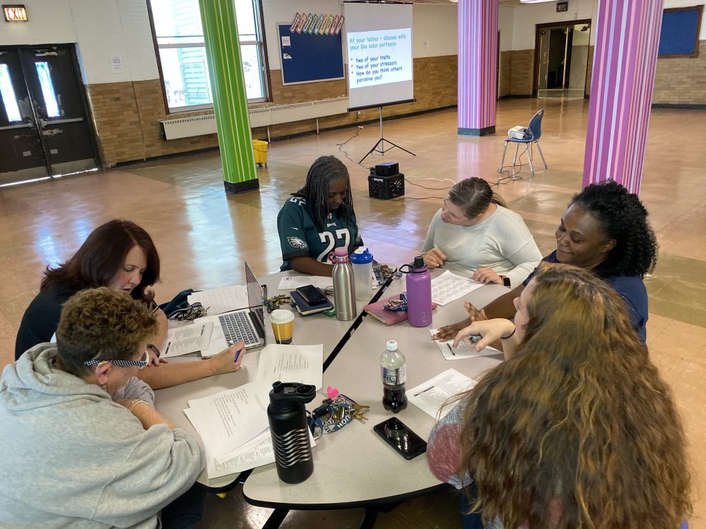 The faculty and staff participated in Professional development and Team Building activities on October 25, 2019.