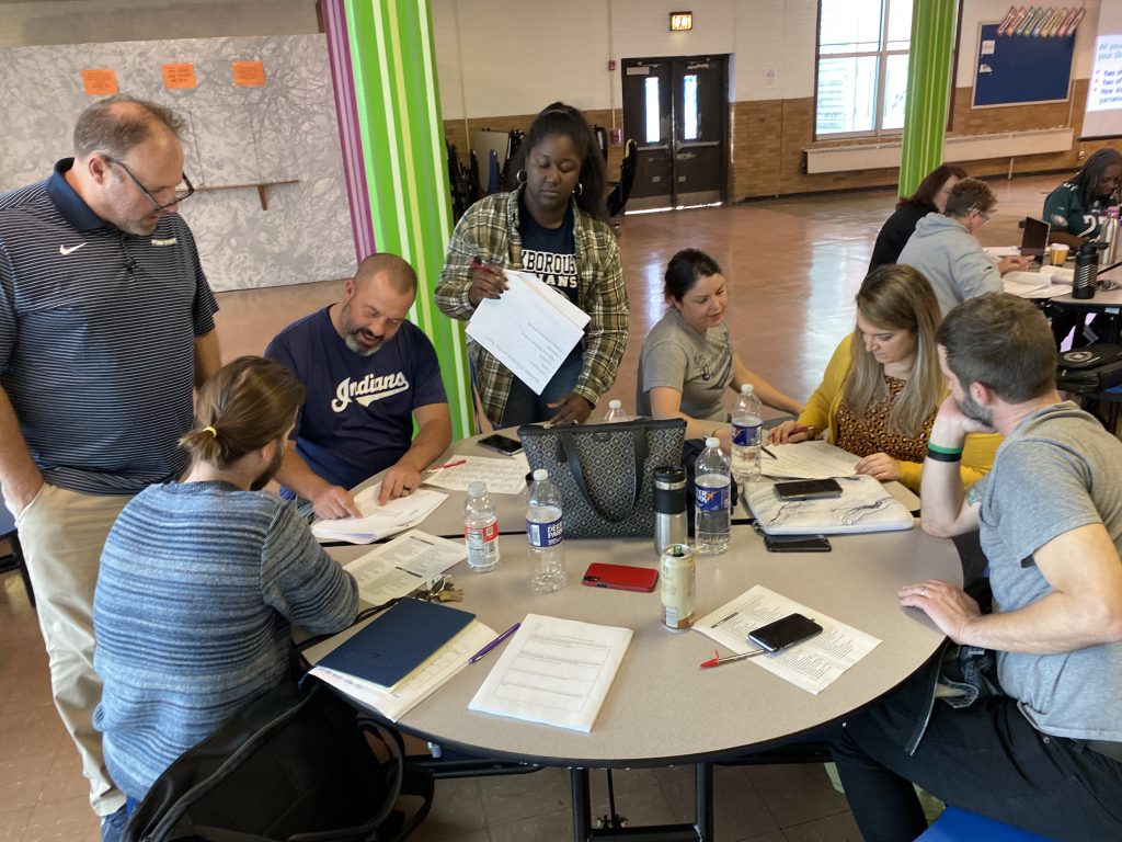 The faculty and staff participated in Professional development and Team Building activities on October 25, 2019.