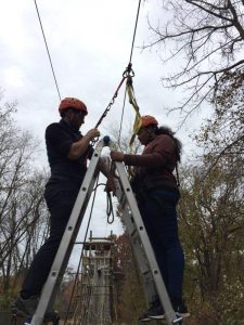 Academies @ Roxborough HS students participating in Outward Bound