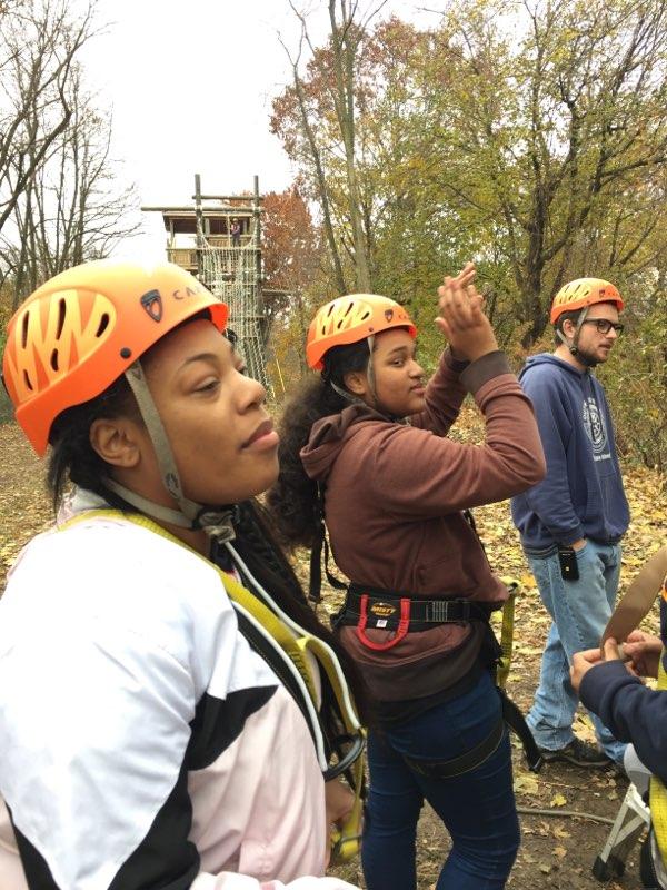Academies @ Roxborough HS students participating in Outward Bound