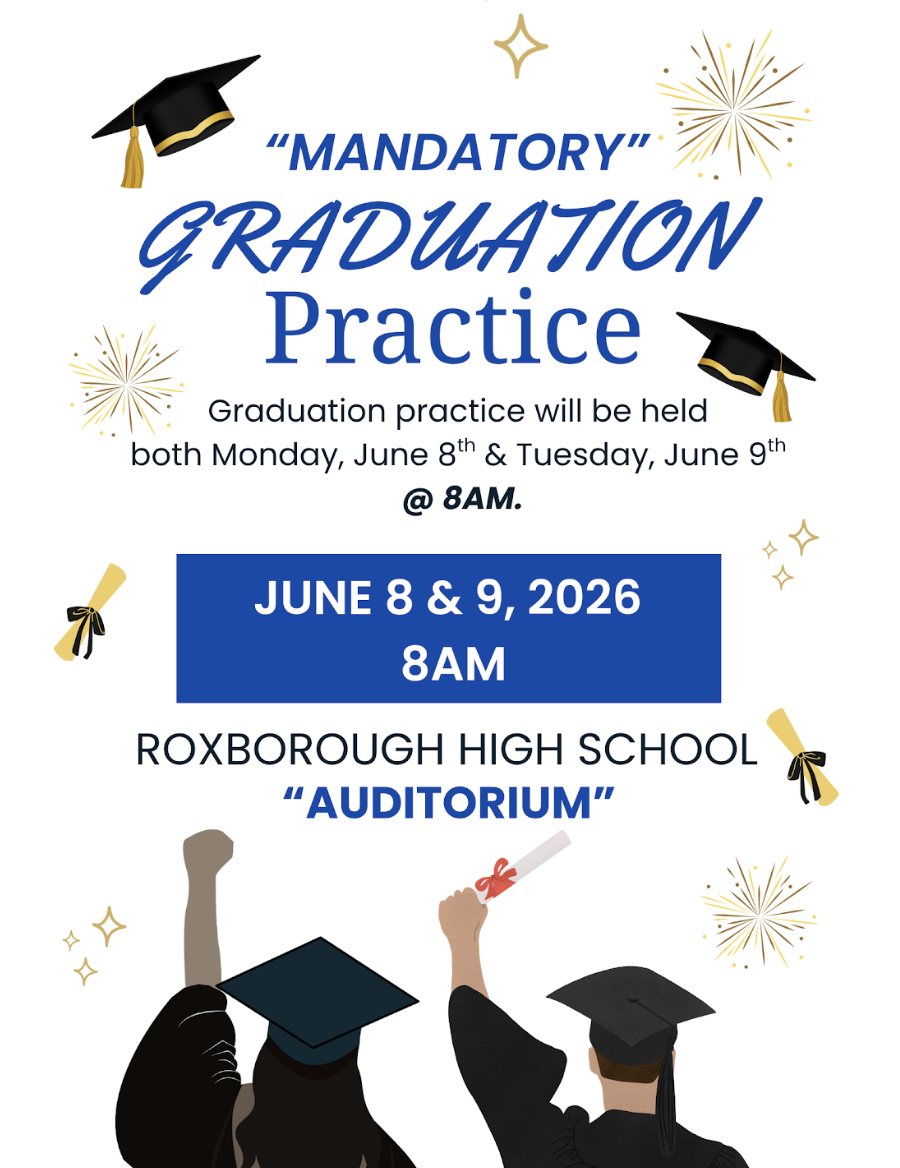 Grad Practice Flyer